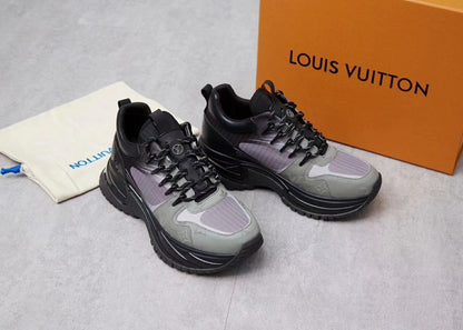 LW - LUV Run Away Purple Black Sneaker