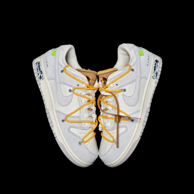 LW - OW x Dunk (NO.39) yellow shoelace brown buckle