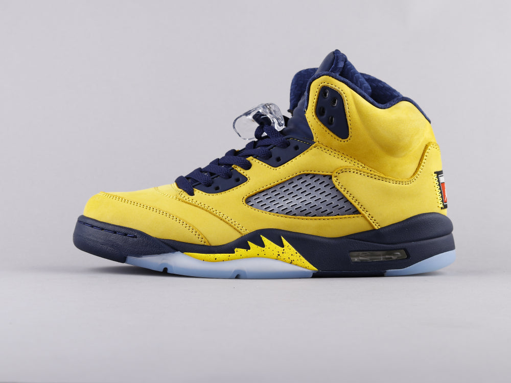 LW - AJ5 Michigan black and yellow