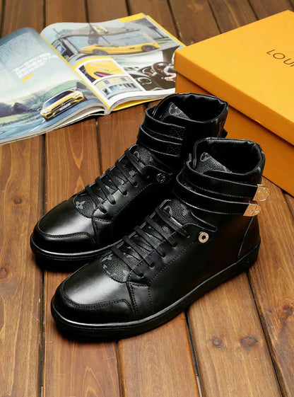 LW - LUV HIgh Top Black Sneaker