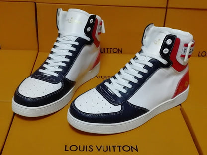 LW - Luv Rivoli Black Red Sneaker