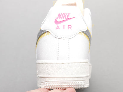 LW - AF1 Silver Yellow Low Top