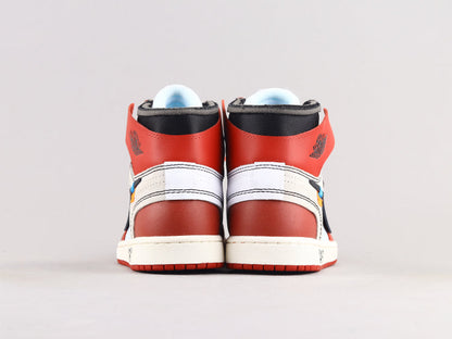 LW - AJ1 White Red