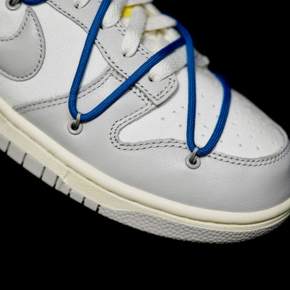 LW - OW x Dunk (NO.10) blue shoelace yellow buckle