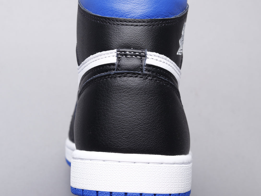 LW - AJ1 black and blue toe