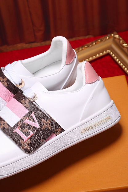 LW - LUV Font Row Pink Sneaker