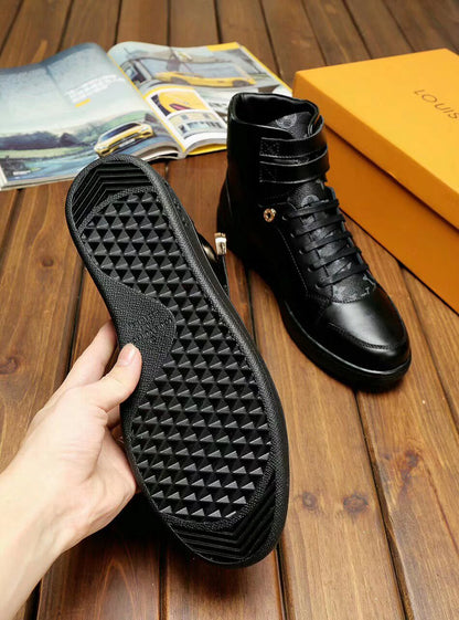 LW - LUV HIgh Top Black Sneaker