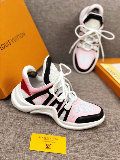 LW - LUV Archlight Pink Black Sneaker