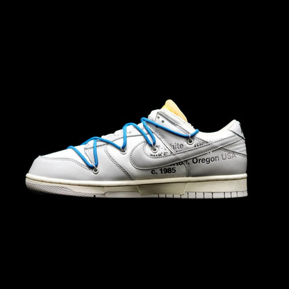 LW - OW x Dunk (NO.10) blue shoelace yellow buckle