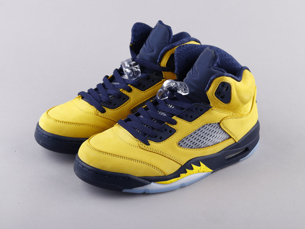 LW - AJ5 Michigan black and yellow