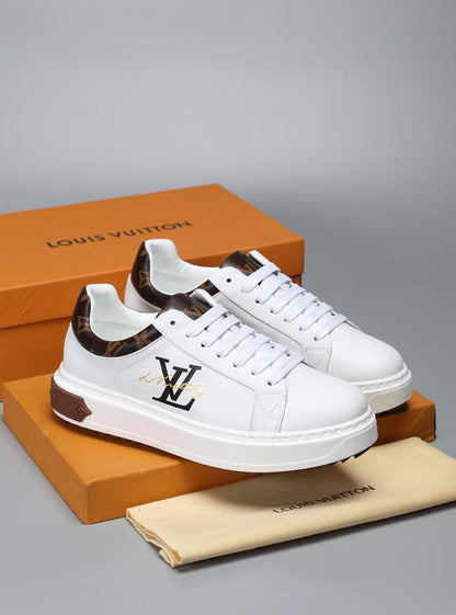 LW - LUV White Brown Sneaker