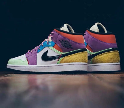 LW - AJ1 rainbow stitching