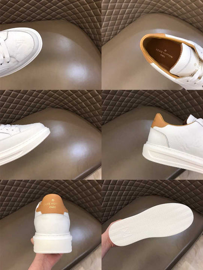 LW - LUV Beverly Hills White Yellow Sneaker