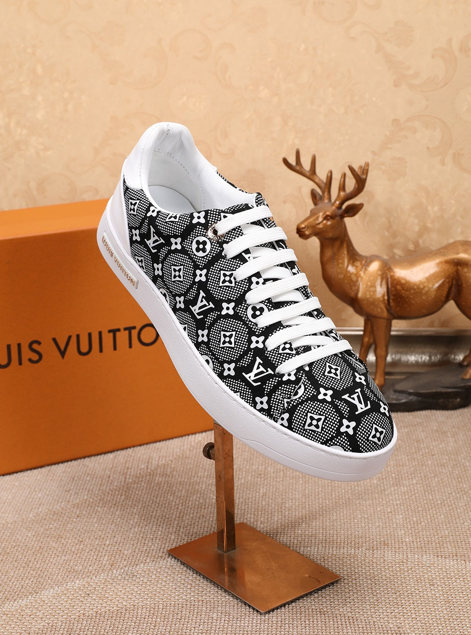 LW - LUV Time Out Black And White Sneaker