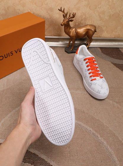 LW - LUV Time Out Orange And White Sneaker