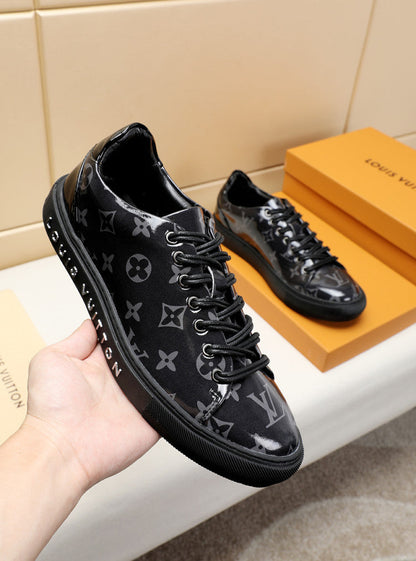 LW - LUV Low LWnogram Black Breathable Sneaker