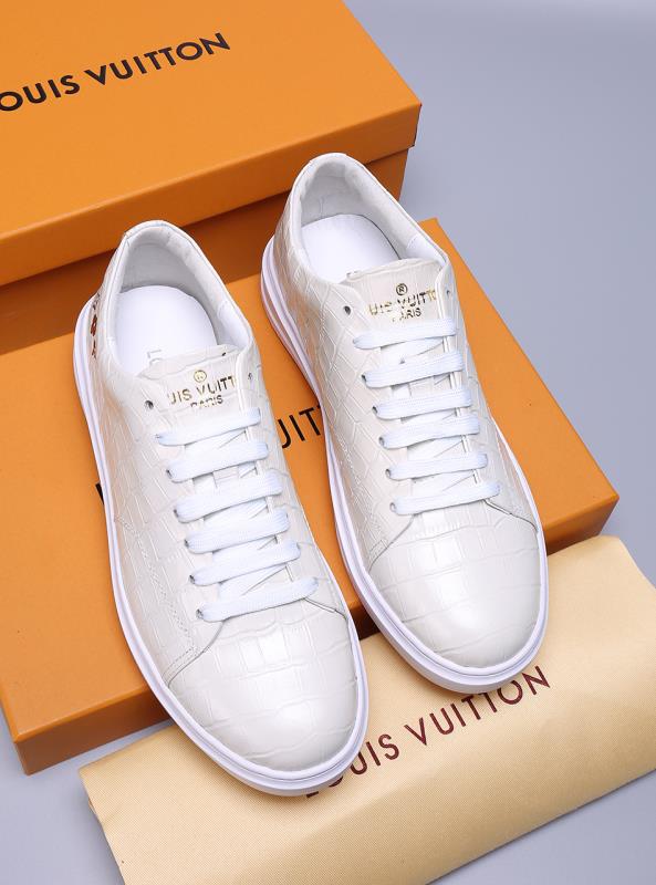 LW - LUV Alligator White Sneaker