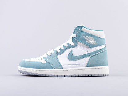 LW - AJ1 Green Suede Tiffany