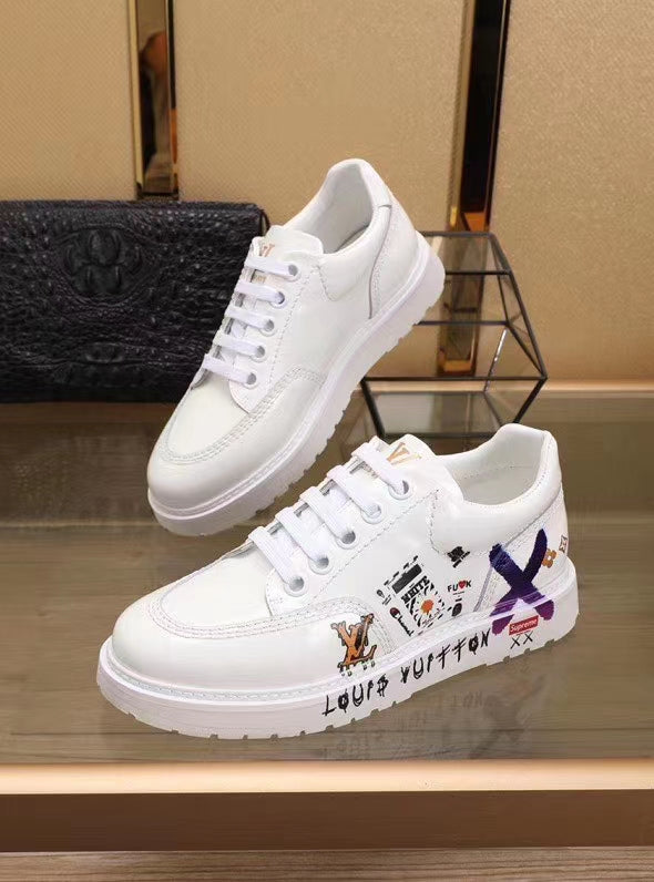 LW - LUV Traners Vert White Sneaker