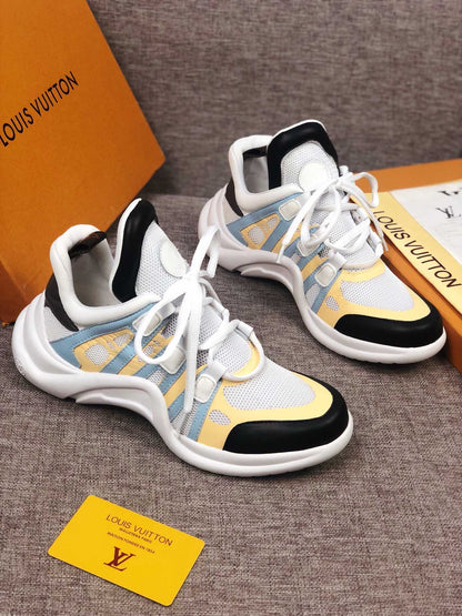 LW - LUV Archlight Black White Yellow Sneaker