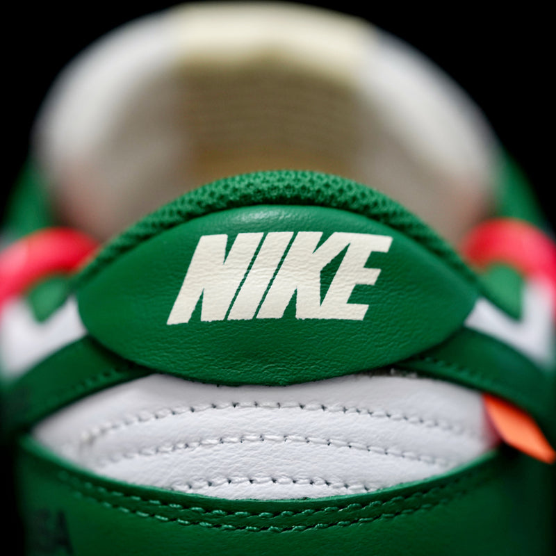 LW - OW x Dunk Low White Green