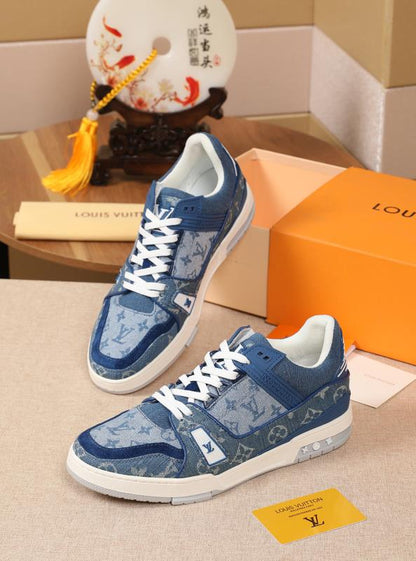 LW - LUV Traners Vert Blue Sneaker