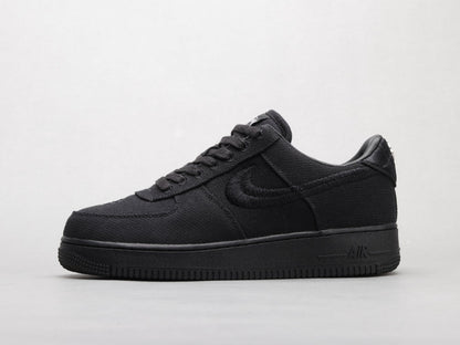 LW - Stussy x AF1 Pure Black