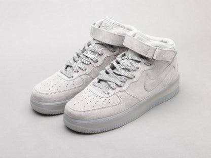 LW - AF1 Mid-top grey suede Champion