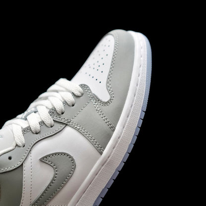 LW - AJ1 low Wolf Grey off-white DIR