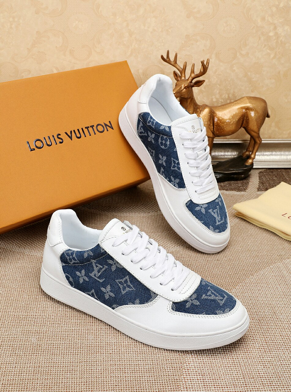 LW - LUV LWnogram Denim Blue Sneaker