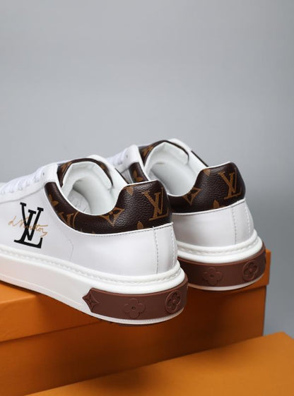 LW - LUV White Brown Sneaker