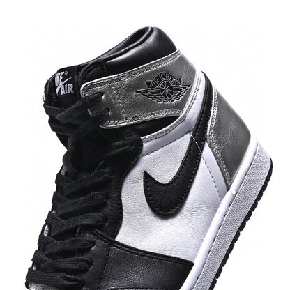 LW - AJ1 High Black Silver