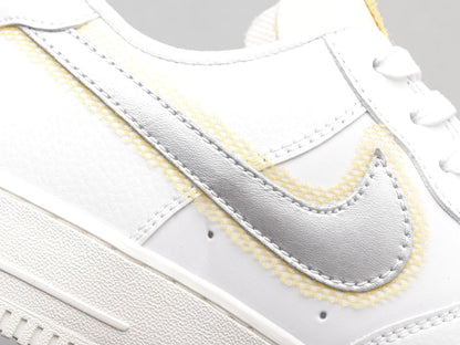 LW - AF1 Silver Yellow Low Top