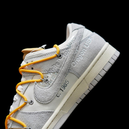 LW - OW x Dunk (NO.39) yellow shoelace brown buckle