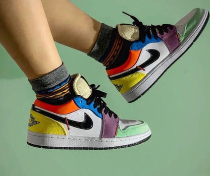 LW - AJ1 rainbow stitching