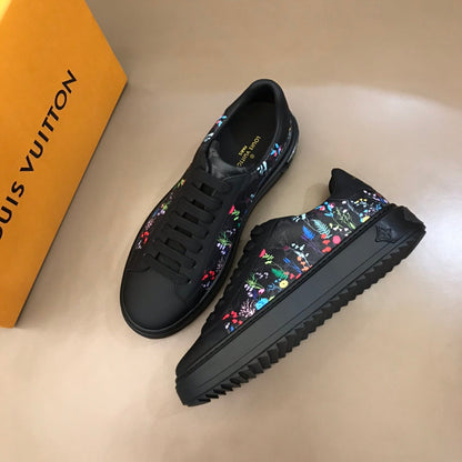 LW - LUV  Time Out Black Yellow Sneaker