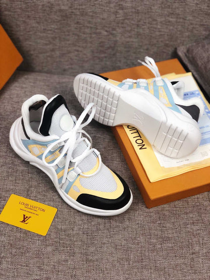 LW - LUV Archlight Black White Yellow Sneaker