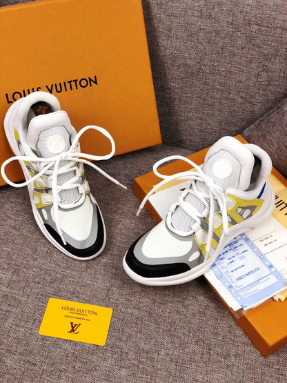 LW - LUV Archlight Brown Black Yellow Sneaker