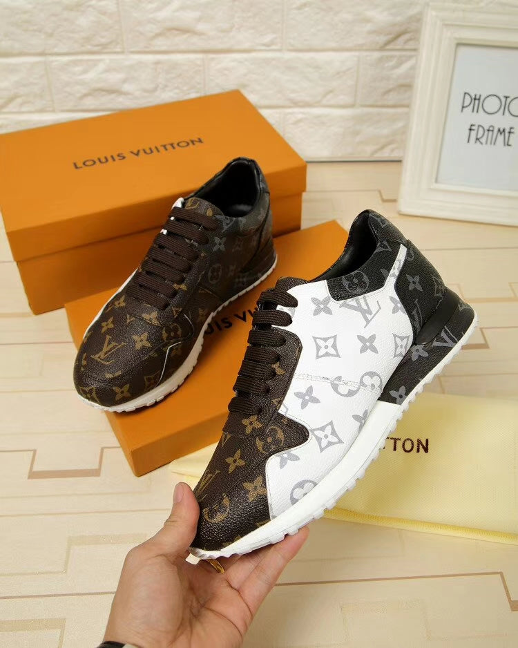 LW - LUV Run Away Brown White Sneaker