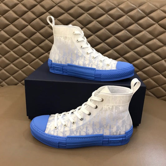 LW - DIR B23 Oblique Gradient Blue  HIGH-TOP SNEAKER