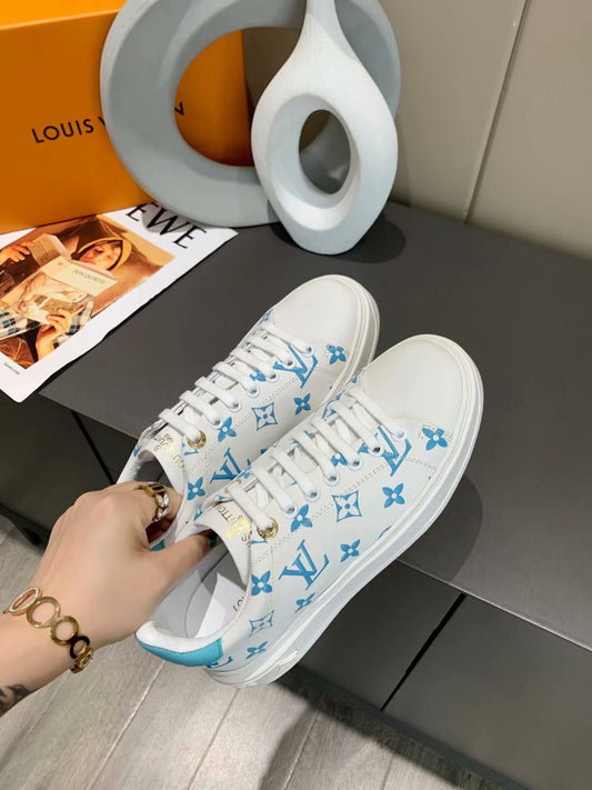 LW - LUV Casual Low Blue White Sneaker