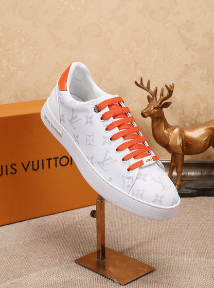 LW - LUV Time Out Orange And White Sneaker