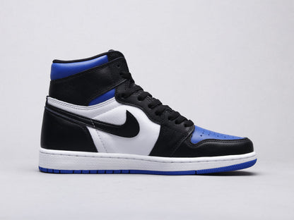 LW - AJ1 black and blue toe