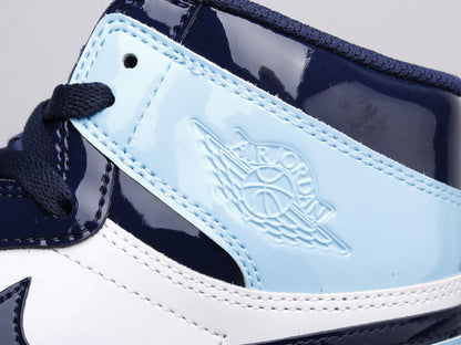 LW - AJ1 North Carolina Patent Leather