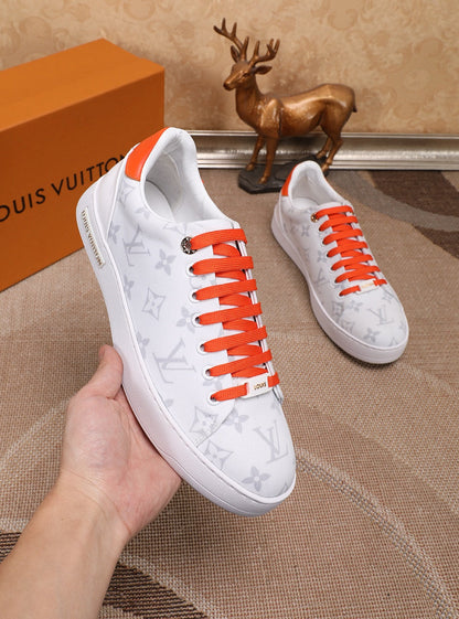 LW - LUV Time Out Orange And White Sneaker