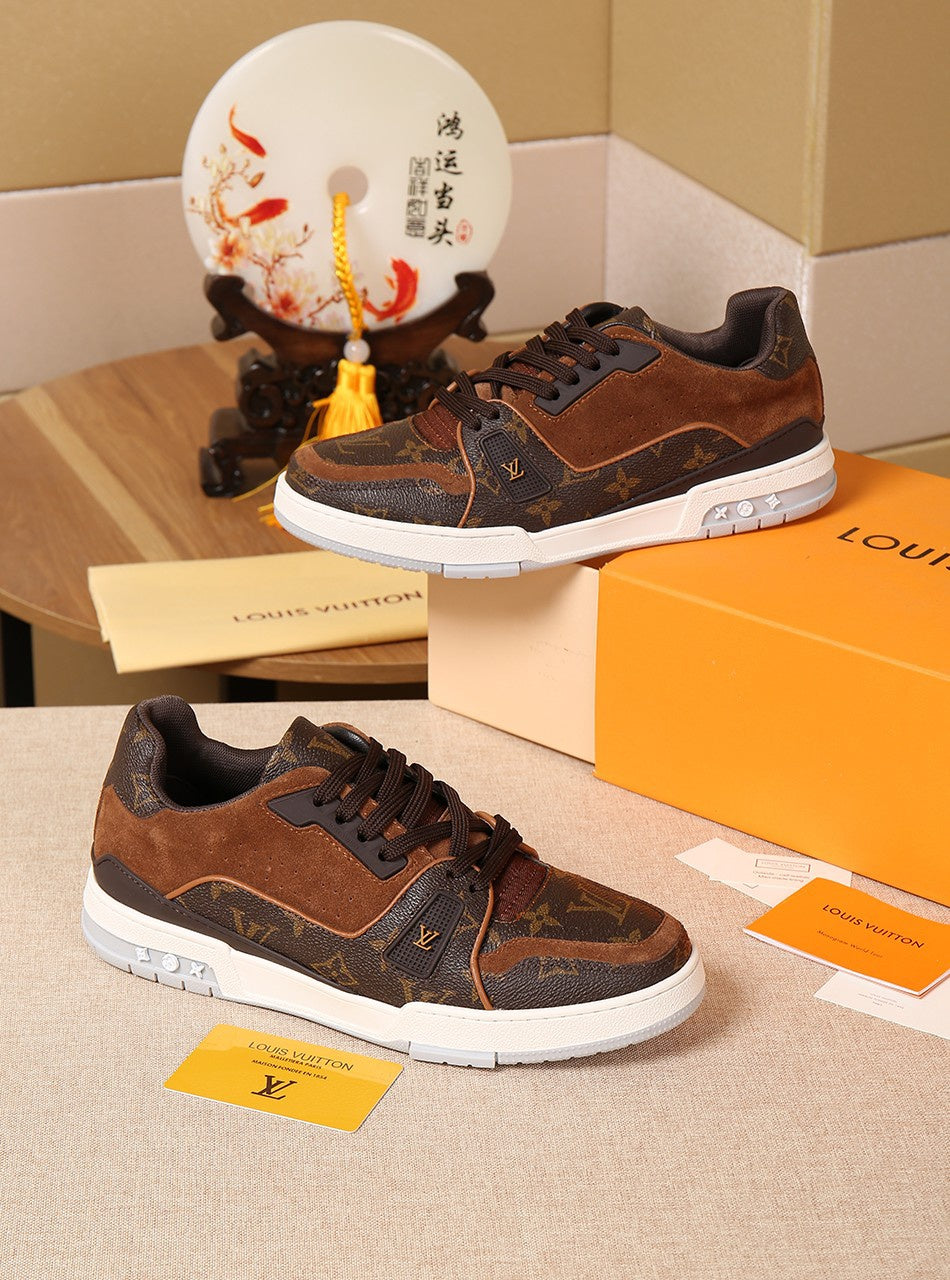 LW - LUV Traners Vert Brown Sneaker