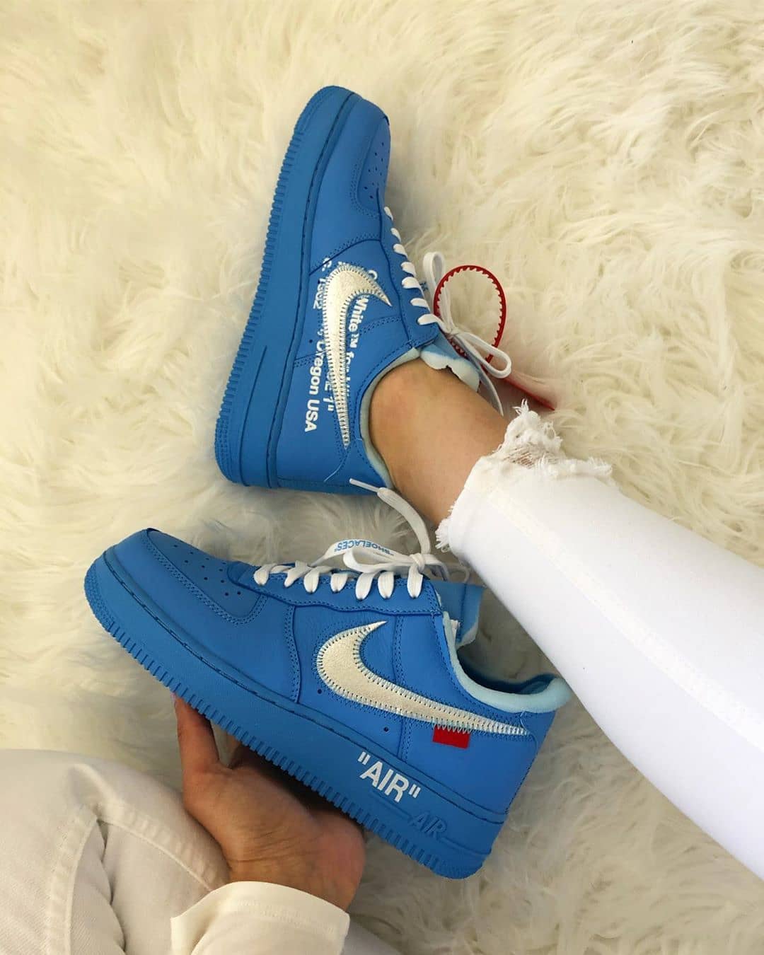 LW - AF1 North Carolina Blue