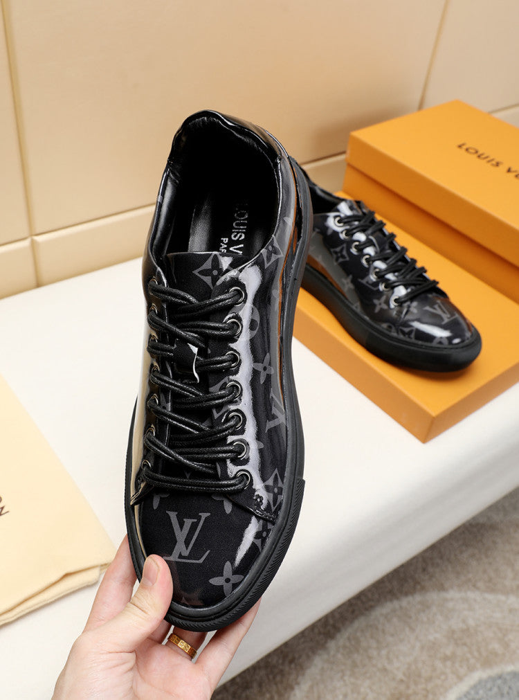 LW - LUV Low LWnogram Black Breathable Sneaker