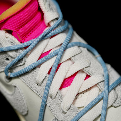 LW - OW x Dunk (NO.38) light blue shoelace pink buckle