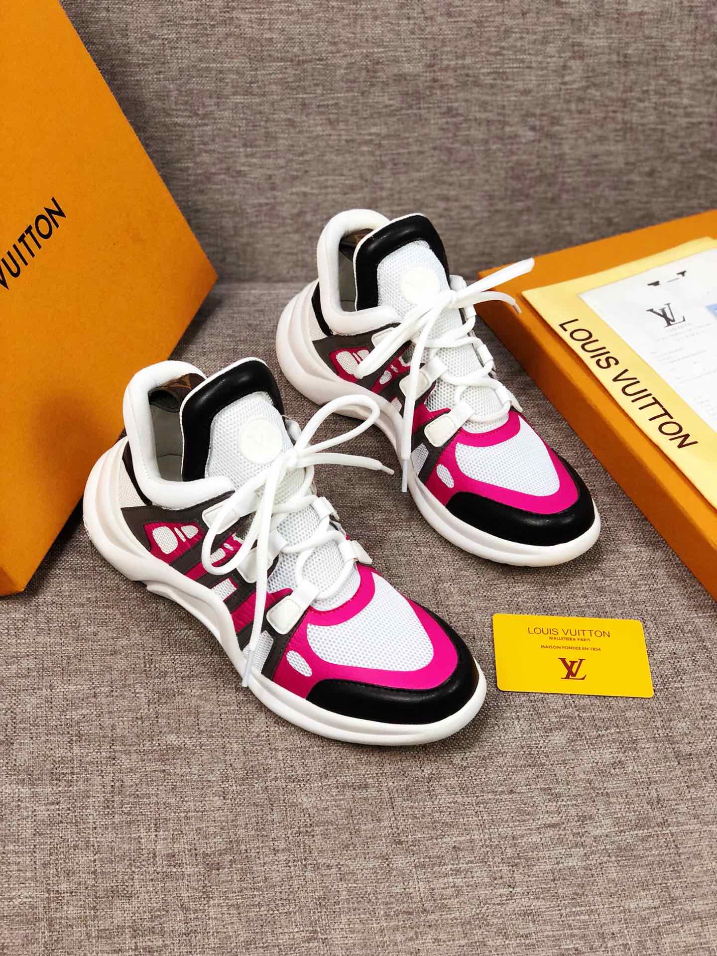 LW - LUV Archlight Pink White Black Sneaker